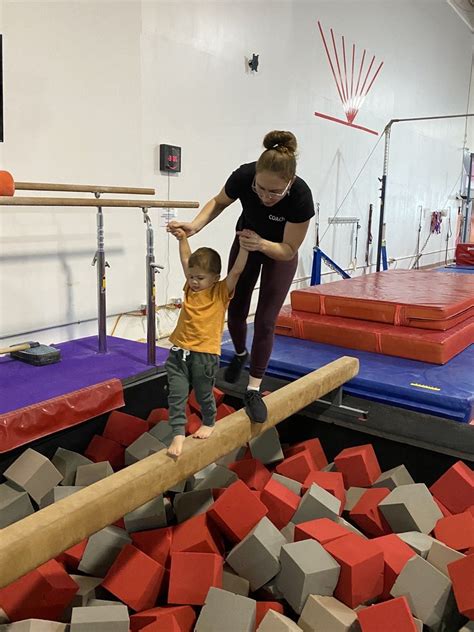 Darrian Borello is in charge of operations at Meadow Lands Gymnastics Training Center. . Meadowlands gymnastics academy
